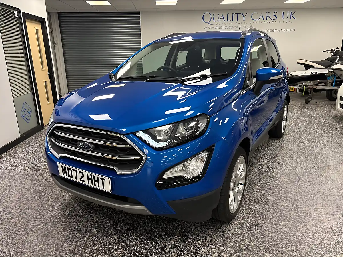 Used 2022 Ford Ecosport Titanium Desert Island Blue - Interior and Exterior details 5
