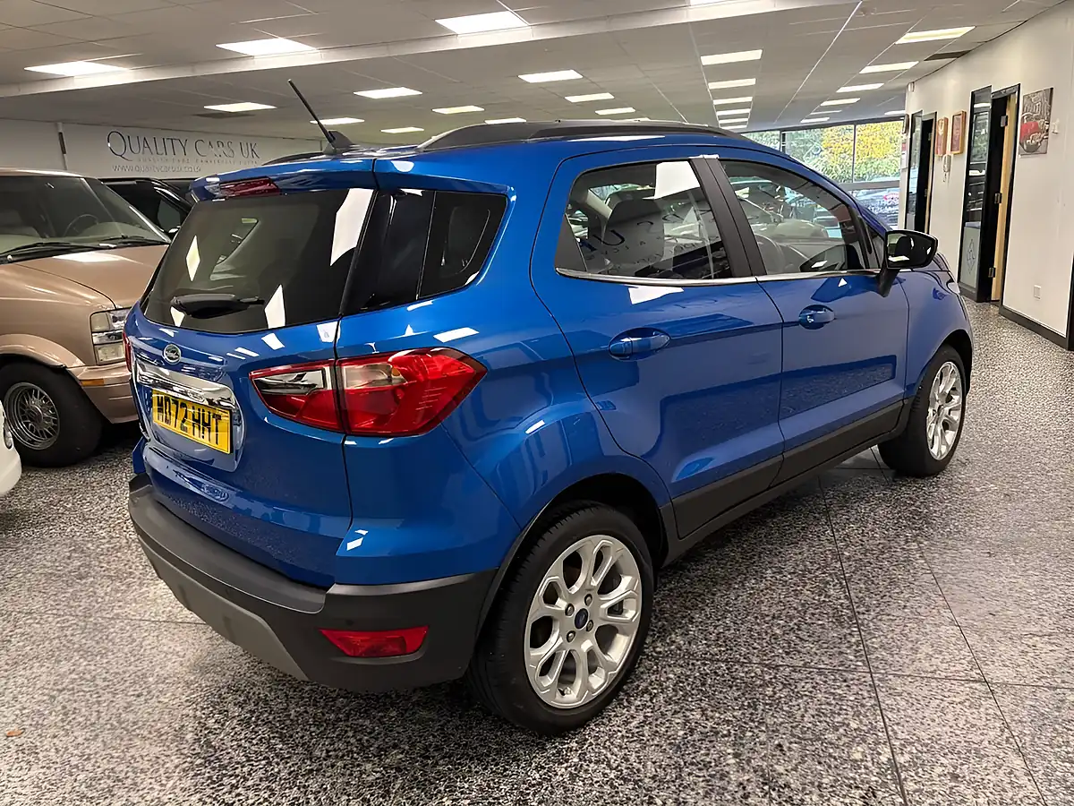 Used 2022 Ford Ecosport Titanium Desert Island Blue - Interior and Exterior details 9