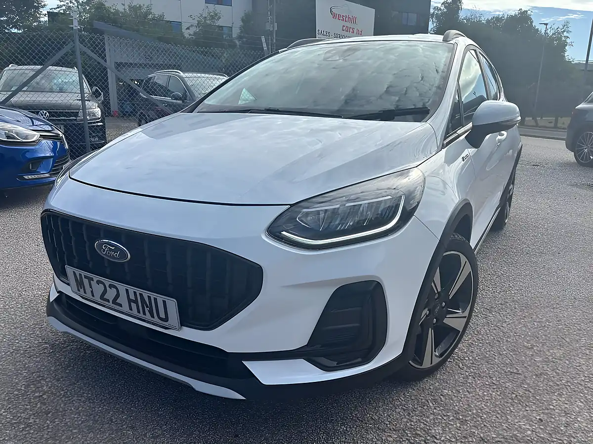 Used 2022 Ford Fiesta Active Frozen White - Interior and Exterior details 13