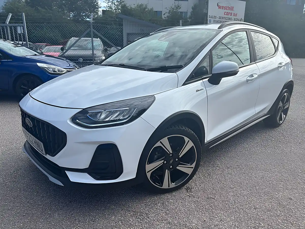 Used 2022 Ford Fiesta Active Frozen White - Interior and Exterior details 14