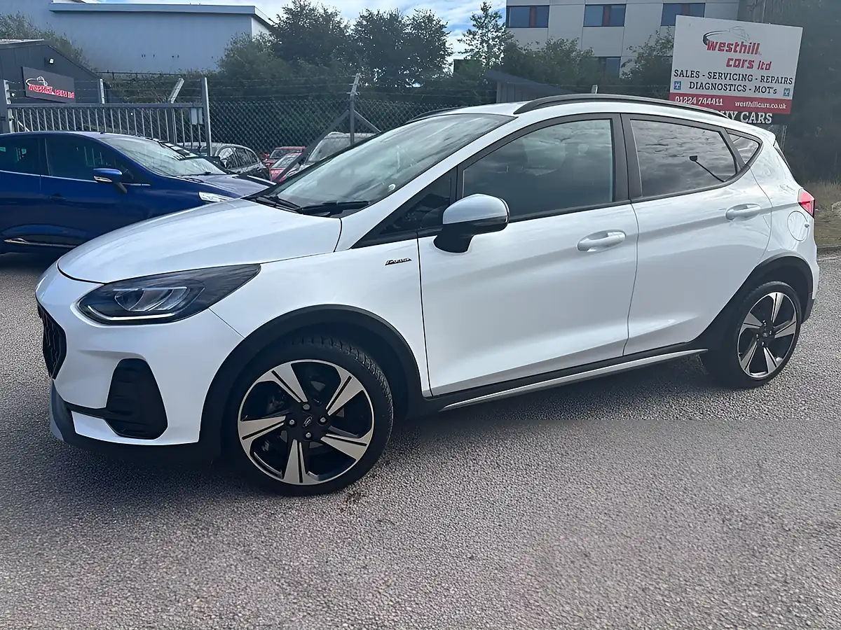 Used 2022 Ford Fiesta Active Frozen White - Interior and Exterior details 15