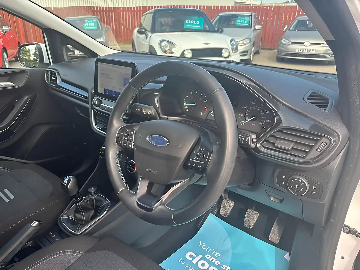 Used 2022 Ford Fiesta Active Frozen White - Interior and Exterior details 2