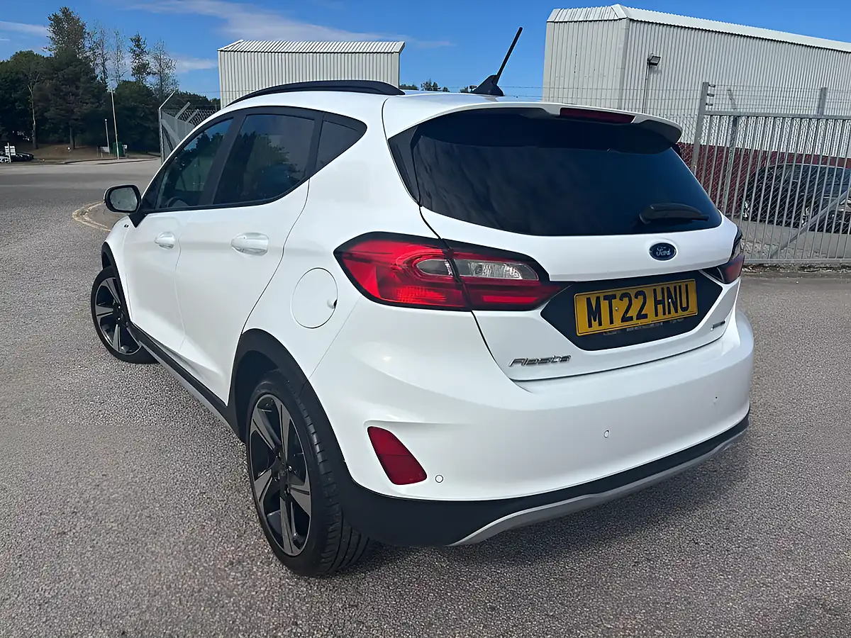 Used 2022 Ford Fiesta Active Frozen White - Interior and Exterior details 4