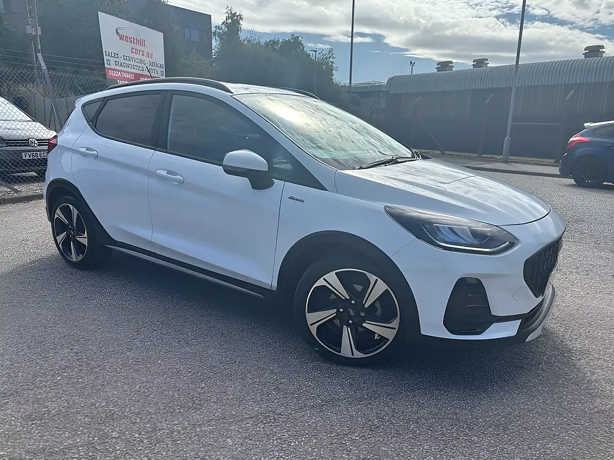 Used 2022 Ford Fiesta Active Frozen White - Interior and Exterior details 6