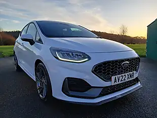 Used 2022 Ford Fiesta ST-2 White - Interior and Exterior details 2