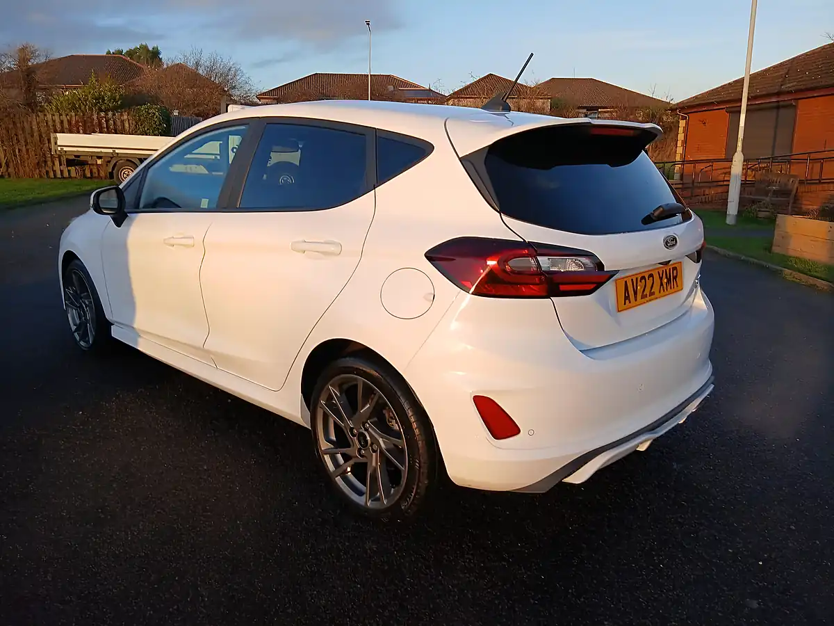 Used 2022 Ford Fiesta ST-2 White - Interior and Exterior details 4