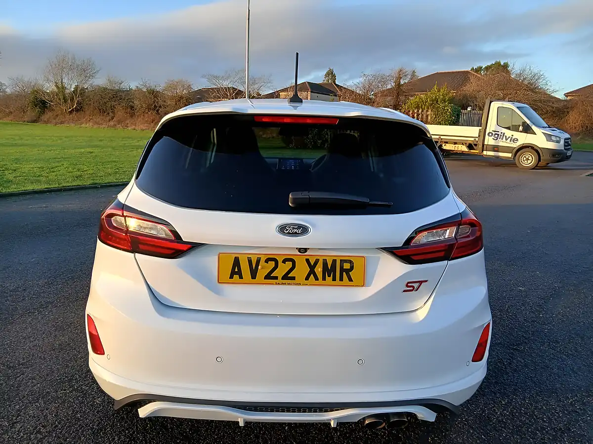 Used 2022 Ford Fiesta ST-2 White - Interior and Exterior details 5