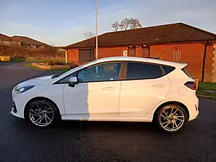 Used 2022 Ford Fiesta ST-2 White - Interior and Exterior details 6