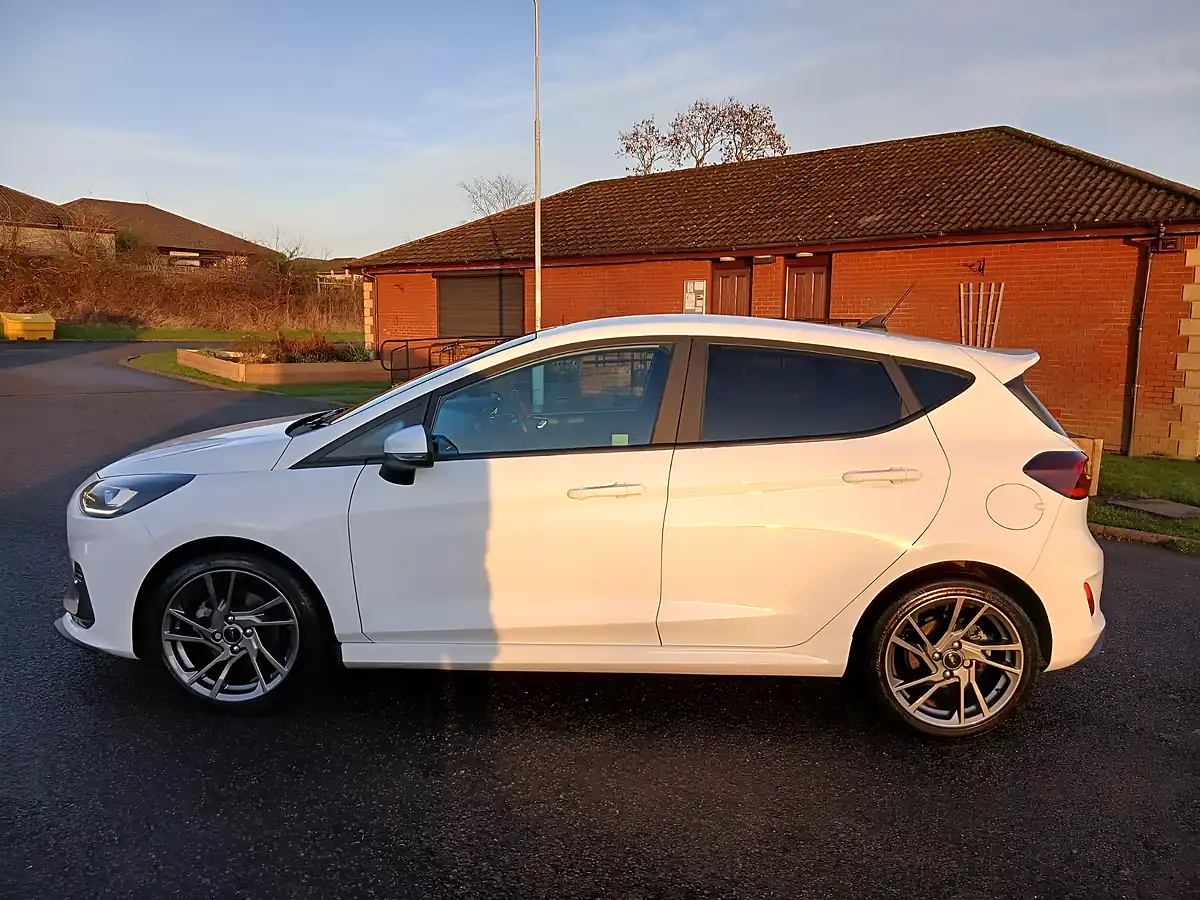 Used 2022 Ford Fiesta ST-2 White - Interior and Exterior details 6