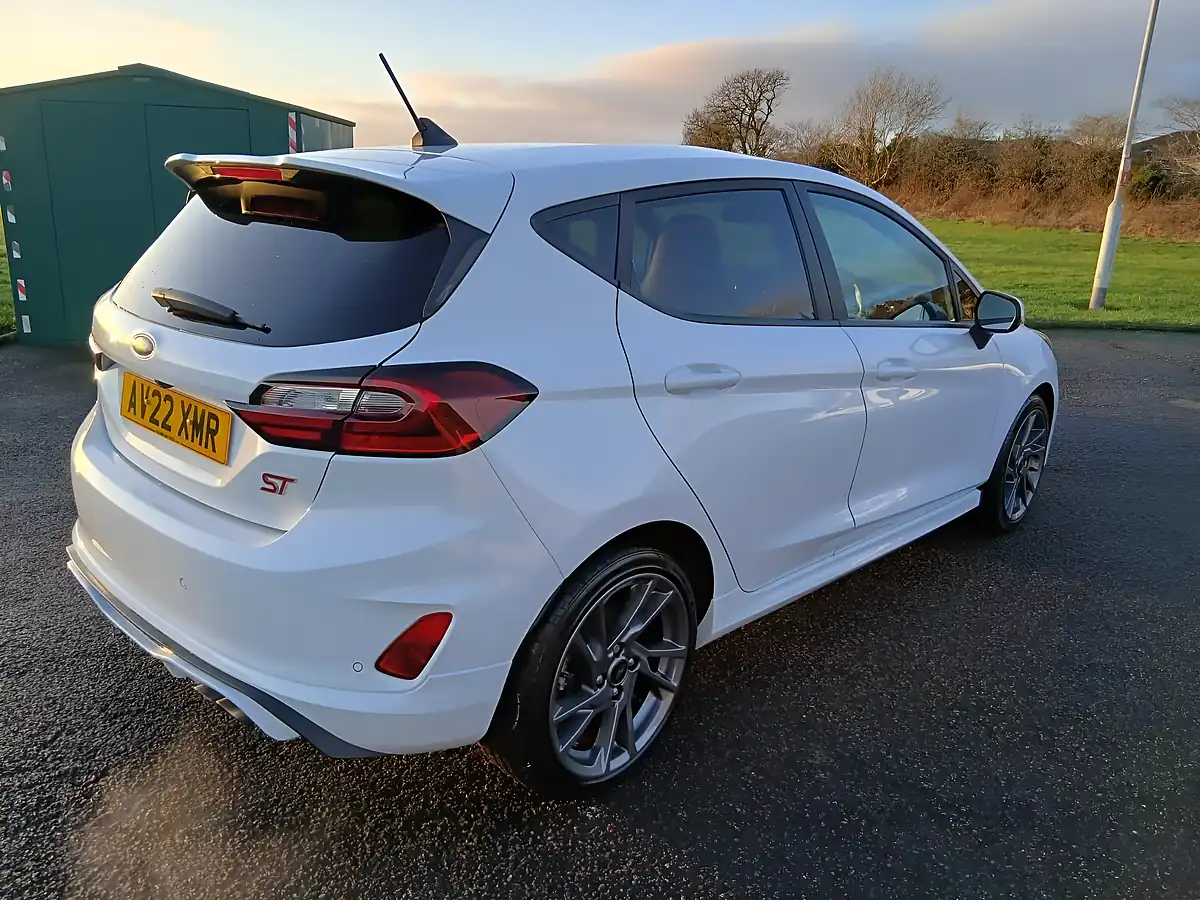 Used 2022 Ford Fiesta ST-2 White - Interior and Exterior details 8