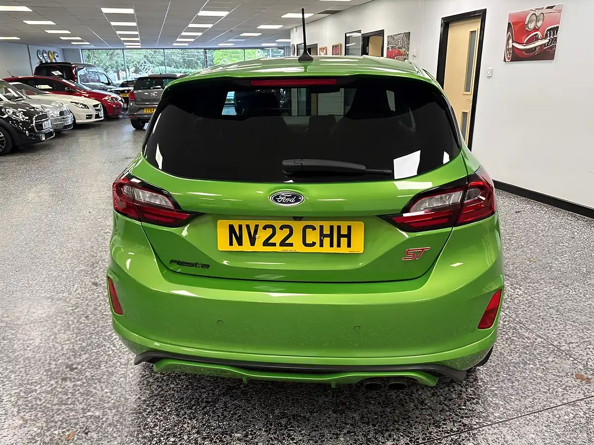 Used 2022 Ford Fiesta ST-3 Green - Interior and Exterior details 10