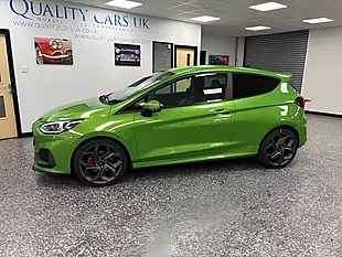 Used 2022 Ford Fiesta ST-3 Green - Interior and Exterior details 3