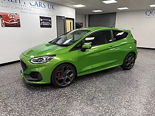 Used 2022 Ford Fiesta ST-3 Green - Interior and Exterior details 4