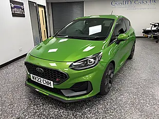 Used 2022 Ford Fiesta ST-3 Green - Interior and Exterior details 6