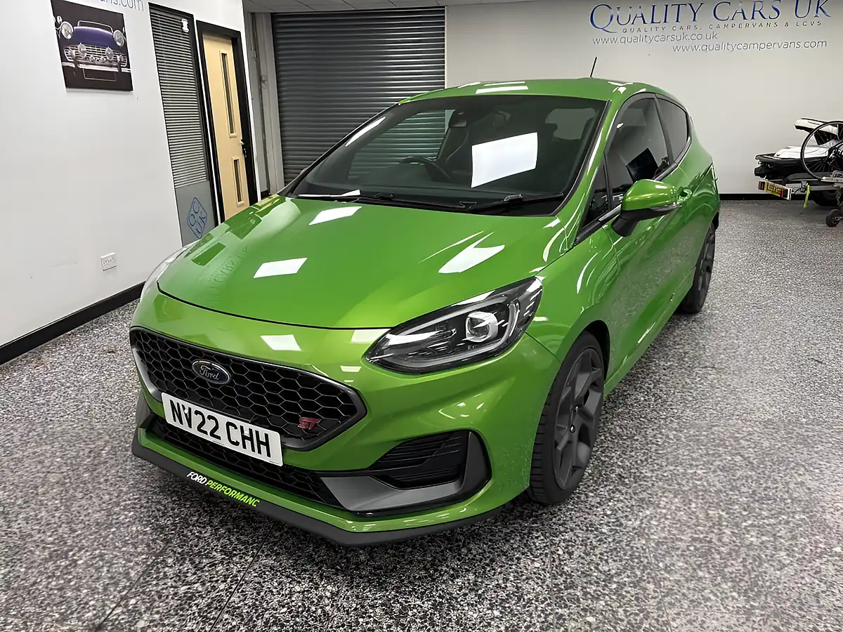 Used 2022 Ford Fiesta ST-3 Green - Interior and Exterior details 6