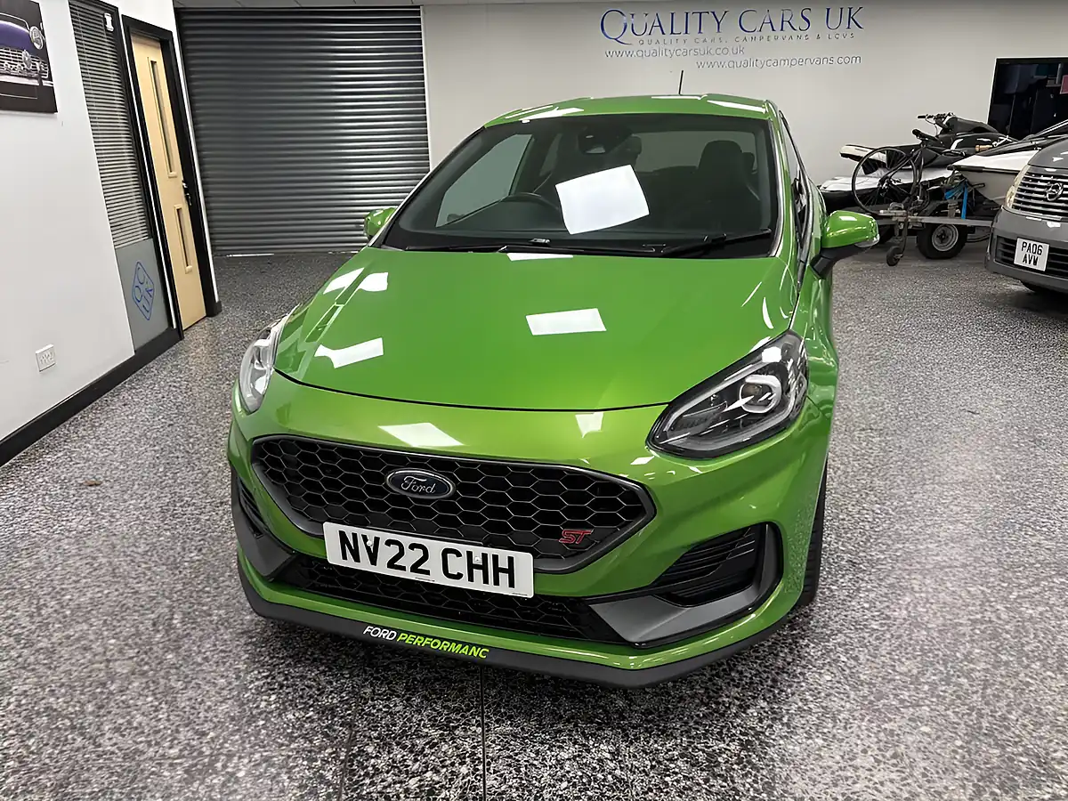 Used 2022 Ford Fiesta ST-3 Green - Interior and Exterior details 7