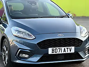 Used 2022 Ford Fiesta ST-Line Edition Blue - Interior and Exterior details 2