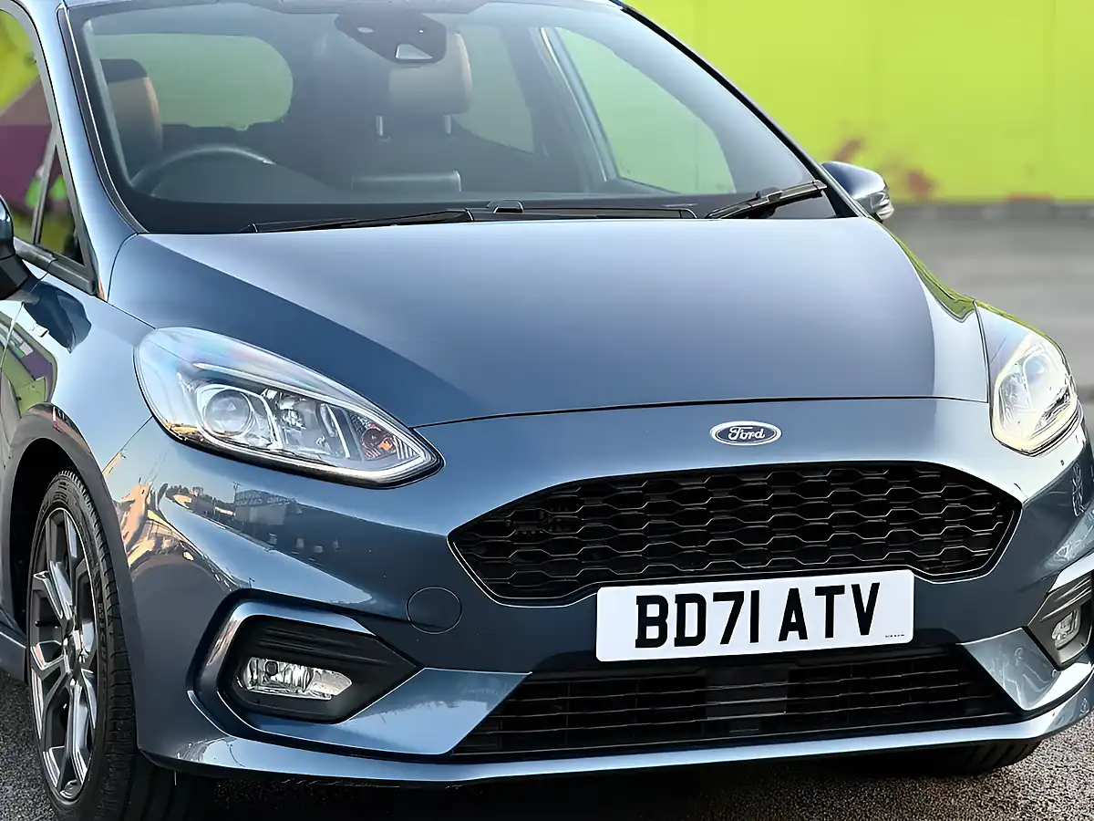 Used 2022 Ford Fiesta ST-Line Edition Blue - Interior and Exterior details 2