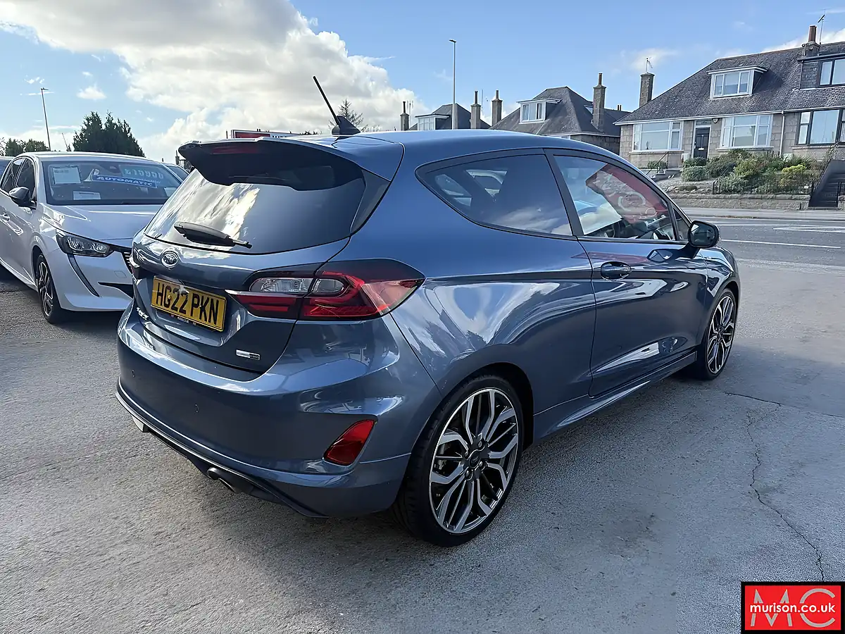 Used 2022 Ford Fiesta ST-Line Vignale Chrome Blue - Interior and Exterior details 4