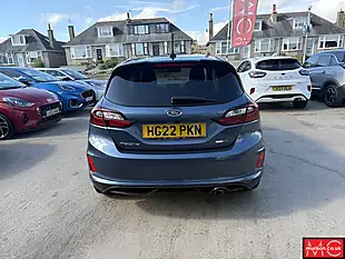 Used 2022 Ford Fiesta ST-Line Vignale Chrome Blue - Interior and Exterior details 5