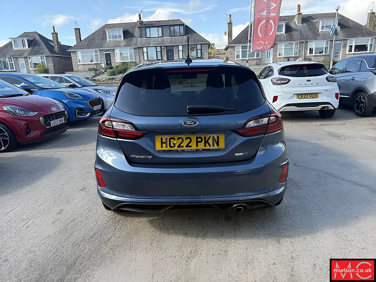 Used 2022 Ford Fiesta ST-Line Vignale Chrome Blue - Interior and Exterior details 5