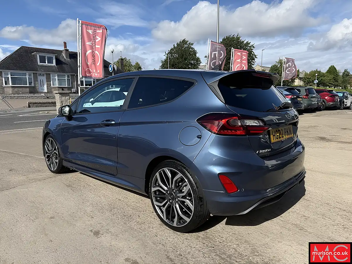 Used 2022 Ford Fiesta ST-Line Vignale Chrome Blue - Interior and Exterior details 9