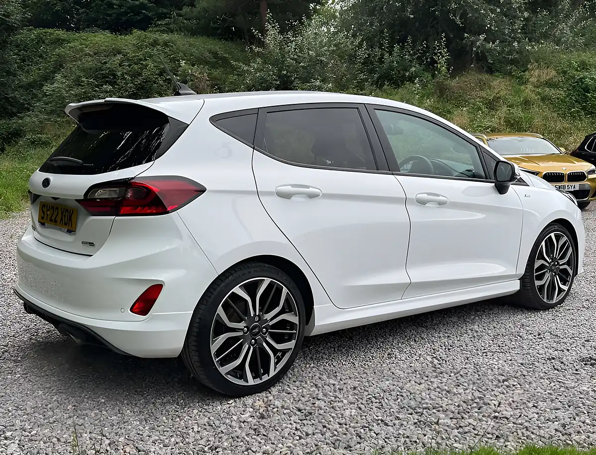 Used 2022 Ford Fiesta ST-Line Vignale Frozen White - Interior and Exterior details 3