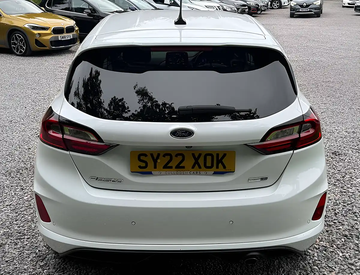 Used 2022 Ford Fiesta ST-Line Vignale Frozen White - Interior and Exterior details 4