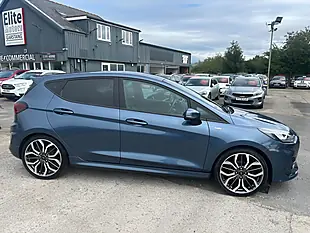 Used 2022 Ford Fiesta ST-Line X Blue - Interior and Exterior details 2