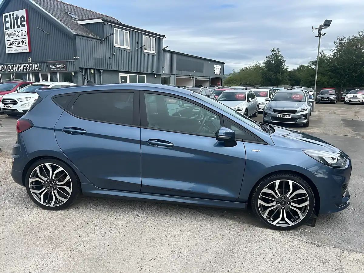 Used 2022 Ford Fiesta ST-Line X Blue - Interior and Exterior details 2
