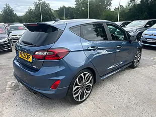 Used 2022 Ford Fiesta ST-Line X Blue - Interior and Exterior details 3