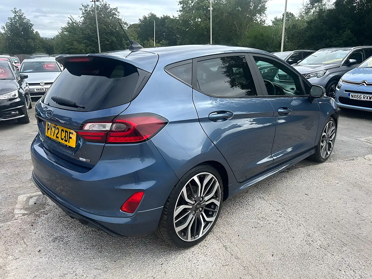 Used 2022 Ford Fiesta ST-Line X Blue - Interior and Exterior details 3