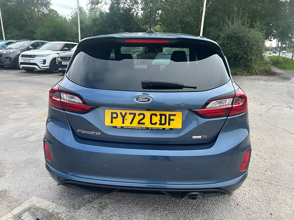 Used 2022 Ford Fiesta ST-Line X Blue - Interior and Exterior details 4