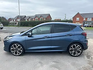 Used 2022 Ford Fiesta ST-Line X Blue - Interior and Exterior details 9