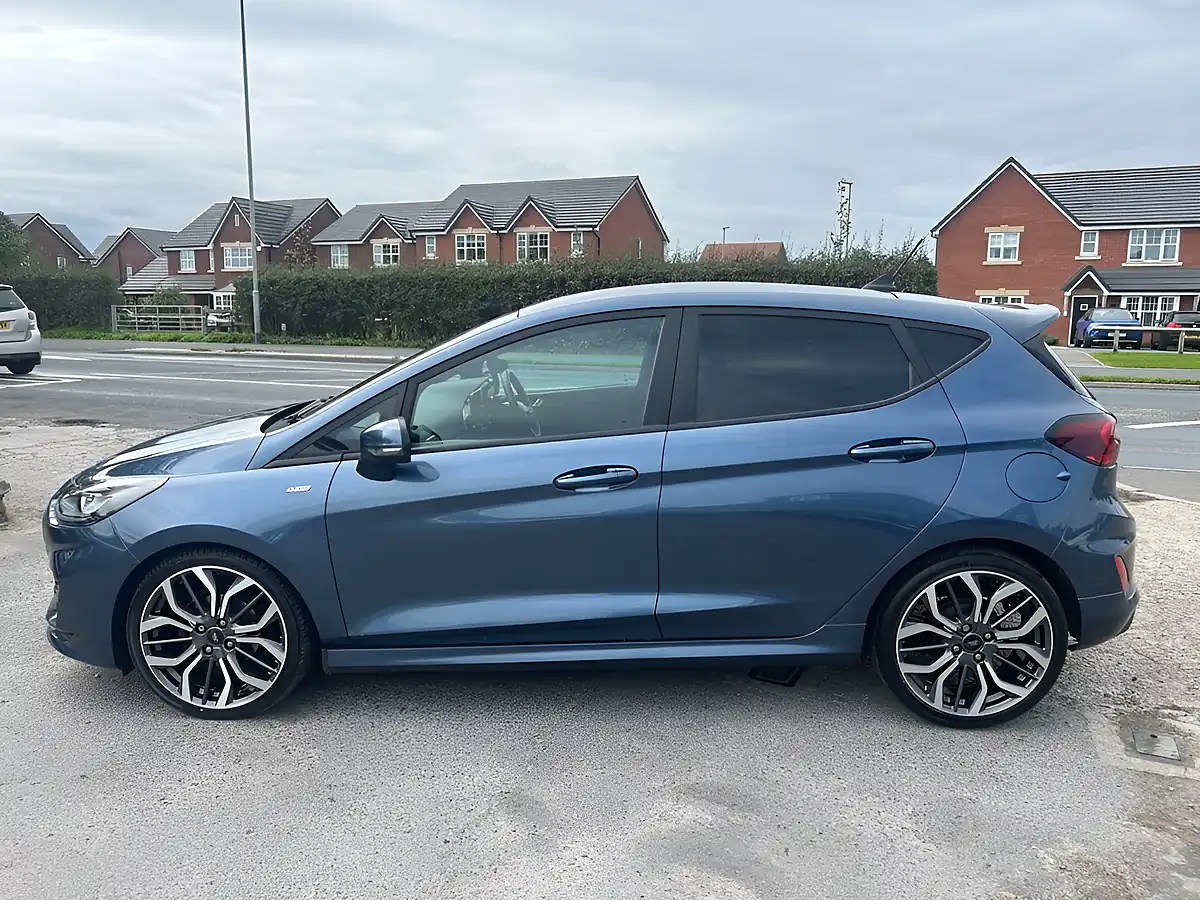Used 2022 Ford Fiesta ST-Line X Blue - Interior and Exterior details 9