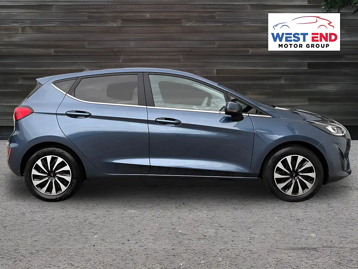 Used 2022 Ford Fiesta Titanium Blue - Interior and Exterior details 2