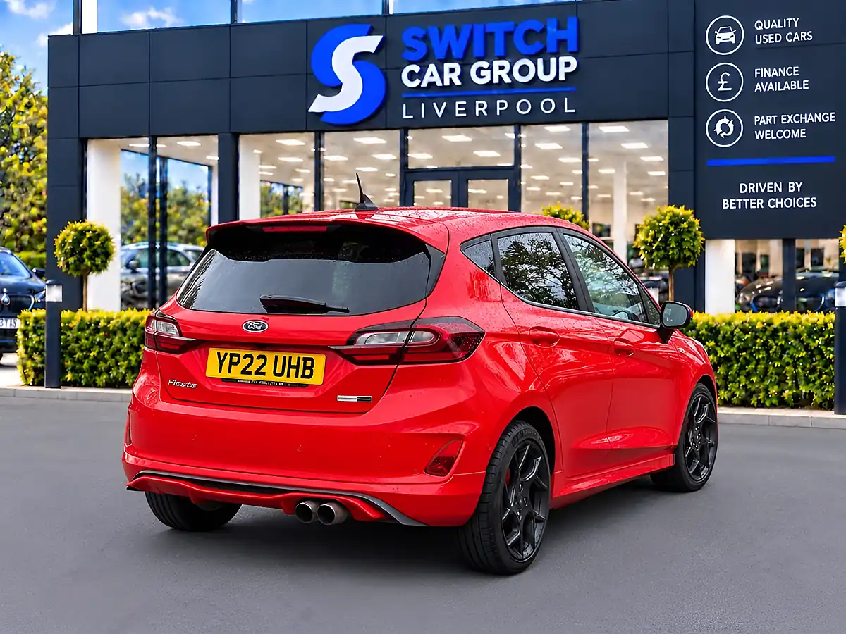 Used 2022 Ford Fiesta Titanium Vignale Red - Interior and Exterior details 10