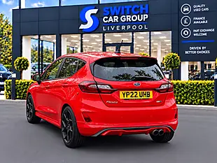 Used 2022 Ford Fiesta Titanium Vignale Red - Interior and Exterior details 11