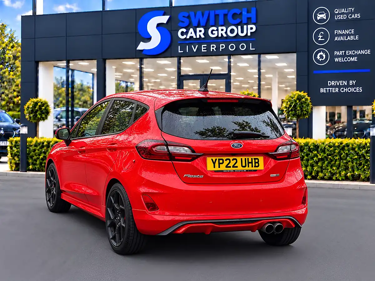Used 2022 Ford Fiesta Titanium Vignale Red - Interior and Exterior details 11