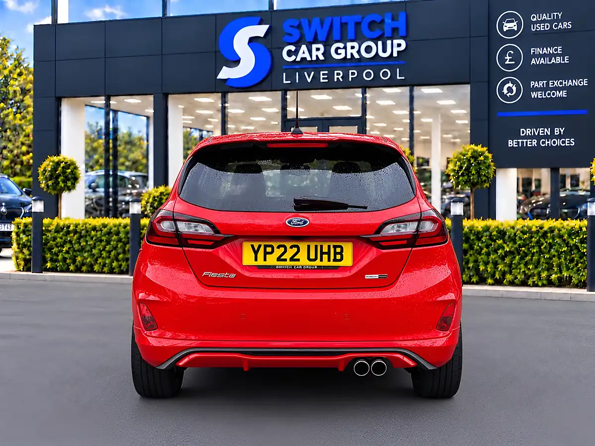 Used 2022 Ford Fiesta Titanium Vignale Red - Interior and Exterior details 13