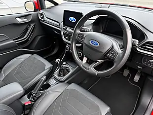 Used 2022 Ford Fiesta Titanium Vignale Red - Interior and Exterior details 2
