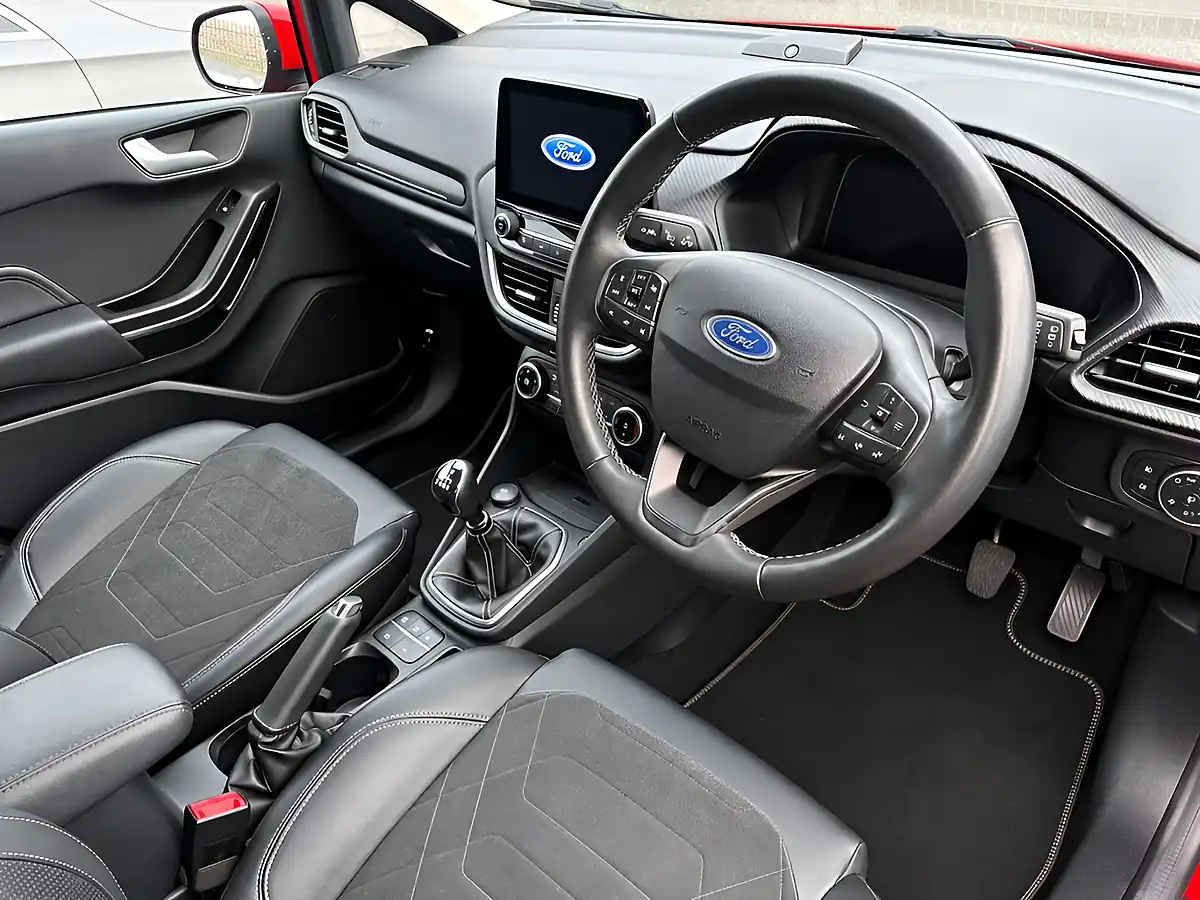 Used 2022 Ford Fiesta Titanium Vignale Red - Interior and Exterior details 2