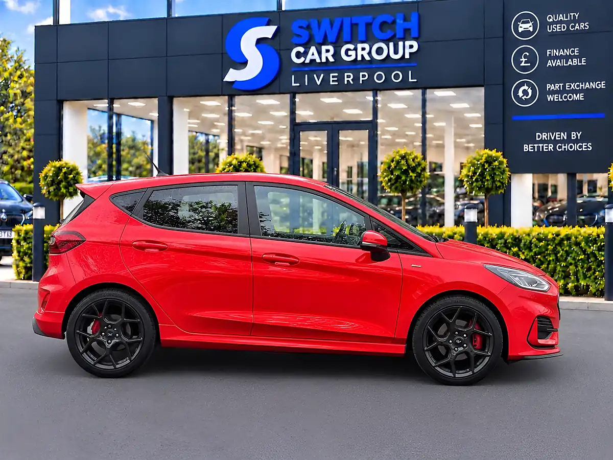 Used 2022 Ford Fiesta Titanium Vignale Red - Interior and Exterior details 4