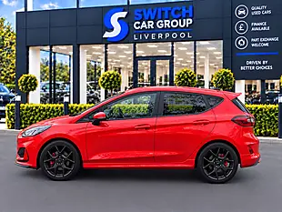 Used 2022 Ford Fiesta Titanium Vignale Red - Interior and Exterior details 5
