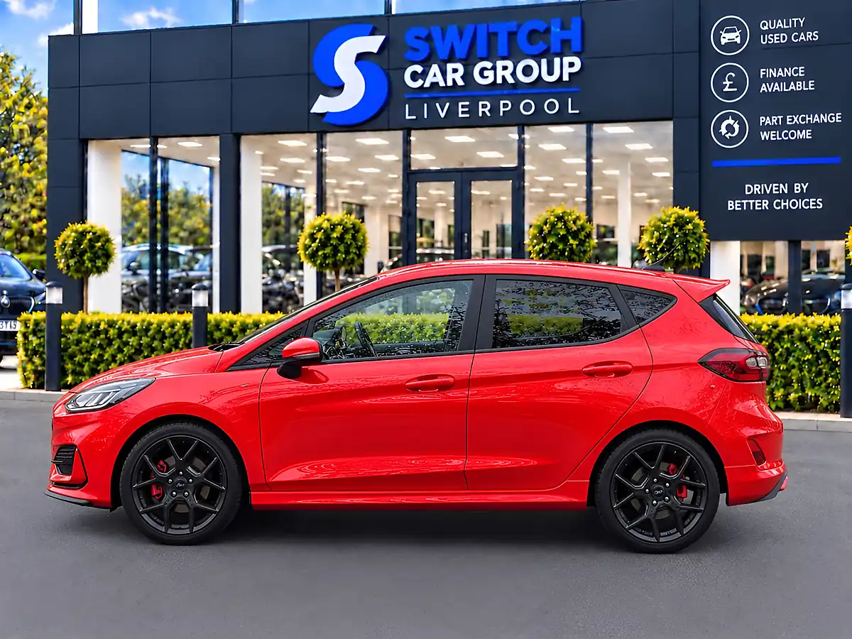 Used 2022 Ford Fiesta Titanium Vignale Red - Interior and Exterior details 5