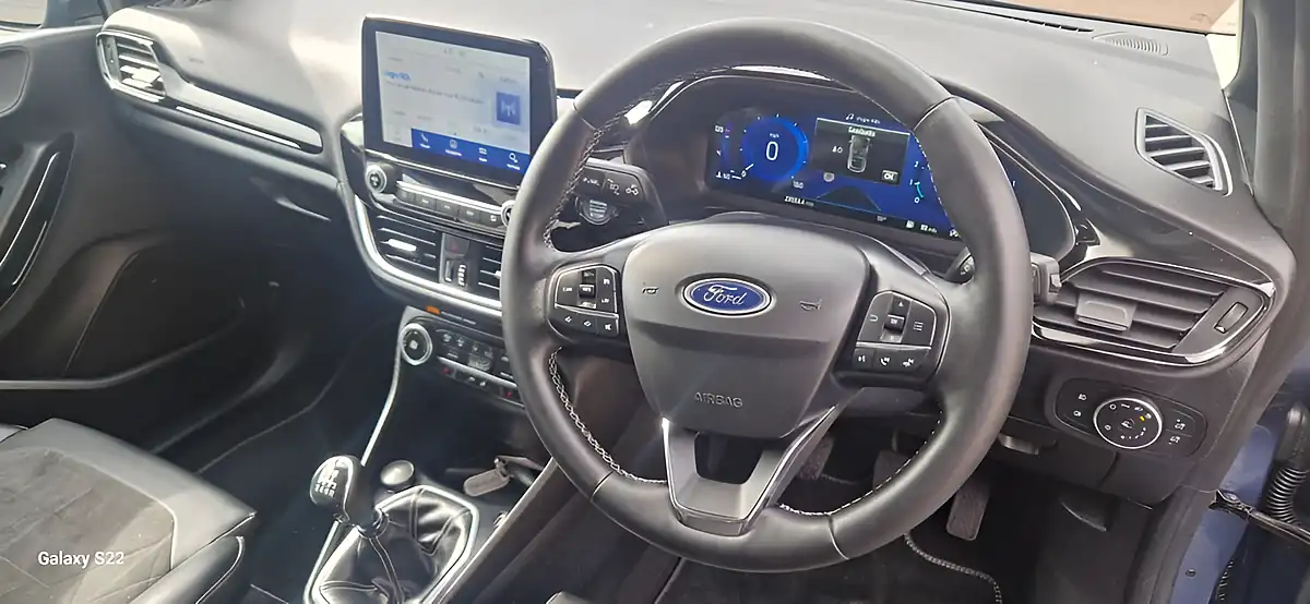 Used 2022 Ford Fiesta Titanium X Blue - Interior and Exterior details 14