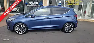 Used 2022 Ford Fiesta Titanium X Blue - Interior and Exterior details 2