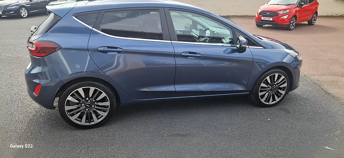 Used 2022 Ford Fiesta Titanium X Blue - Interior and Exterior details 3