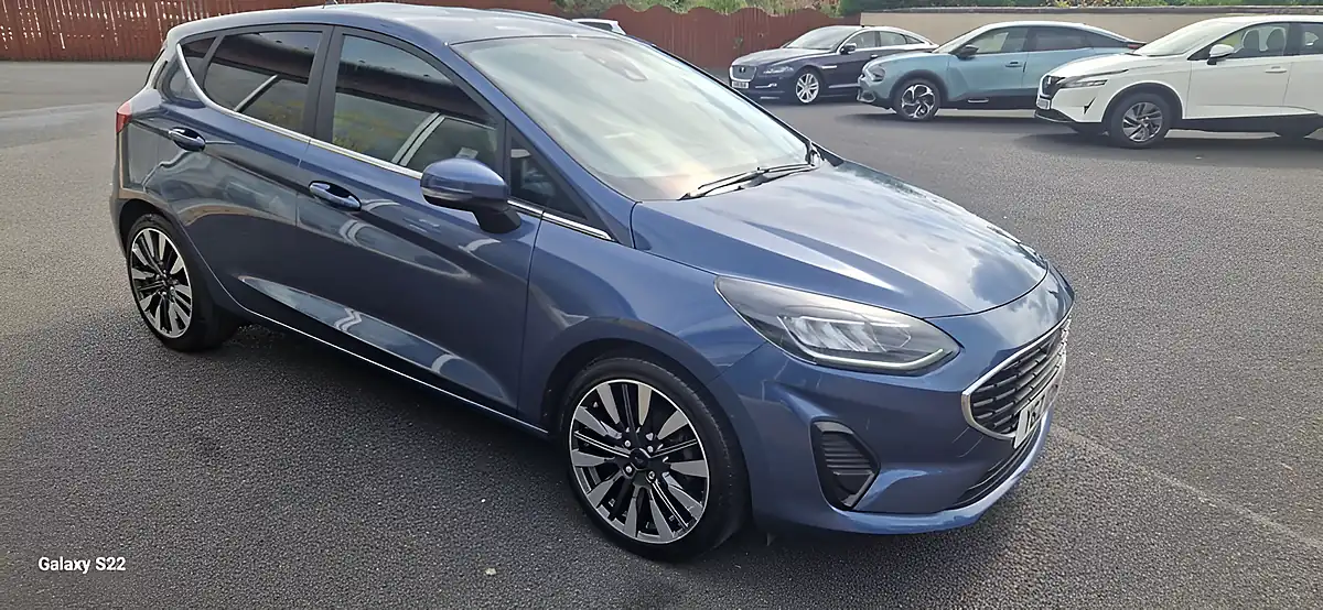 Used 2022 Ford Fiesta Titanium X Blue - Interior and Exterior details 5
