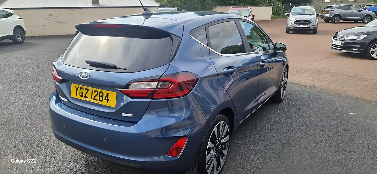 Used 2022 Ford Fiesta Titanium X Blue - Interior and Exterior details 6